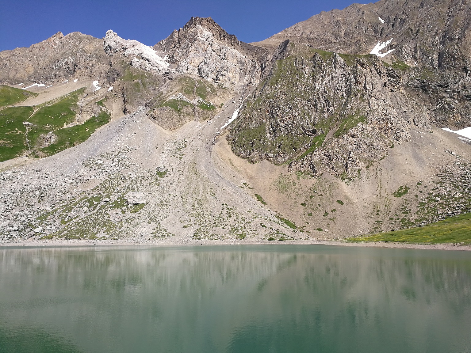 Vue lac-montagne